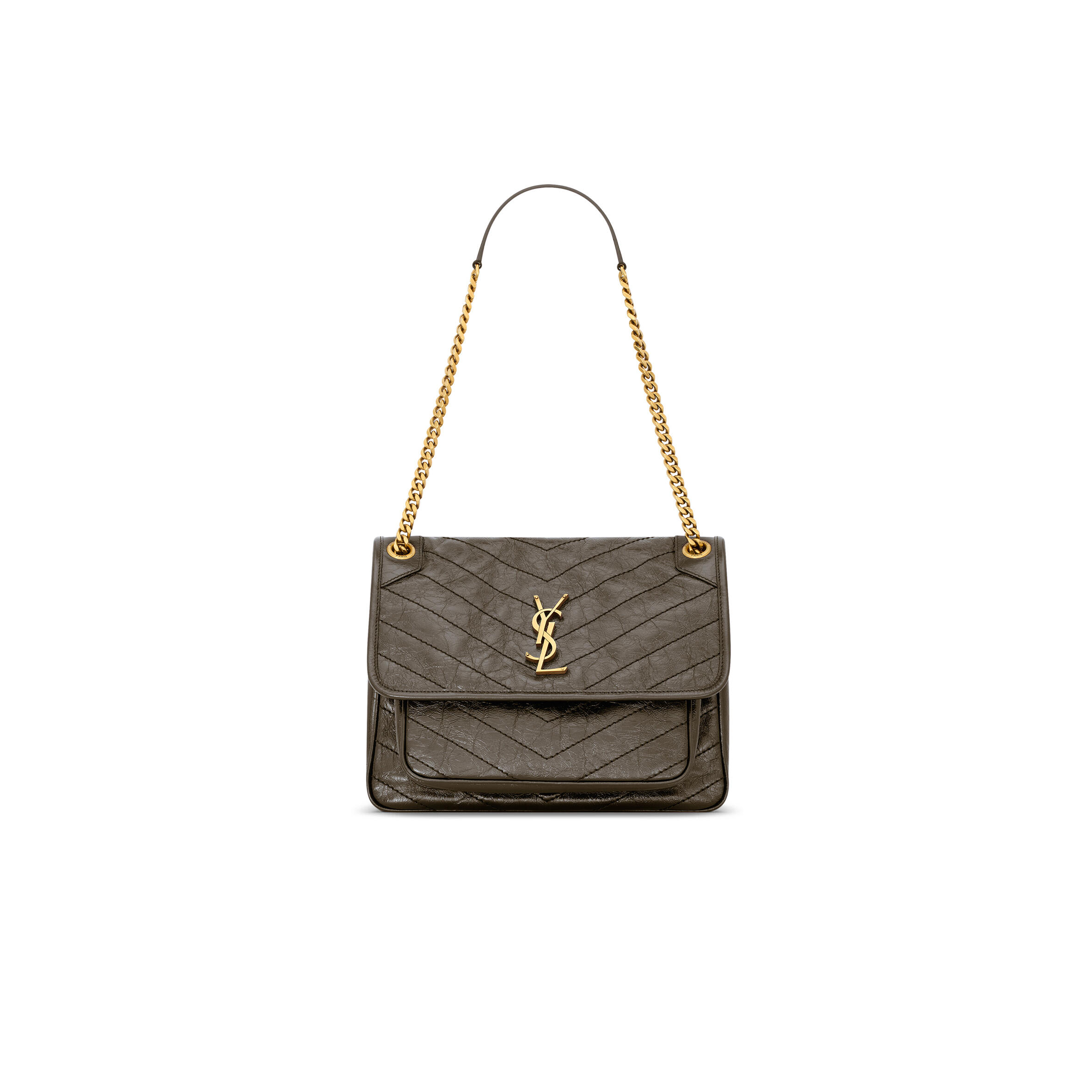YSL NIKI MEDIUM IN VINTAGE LEATHER 6331840EN073212 (28*20*8.5cm) YSL NIKI MEDIUM IN VINTAGE LEATHER 6331840EN073212 (28*20*8.5cm)